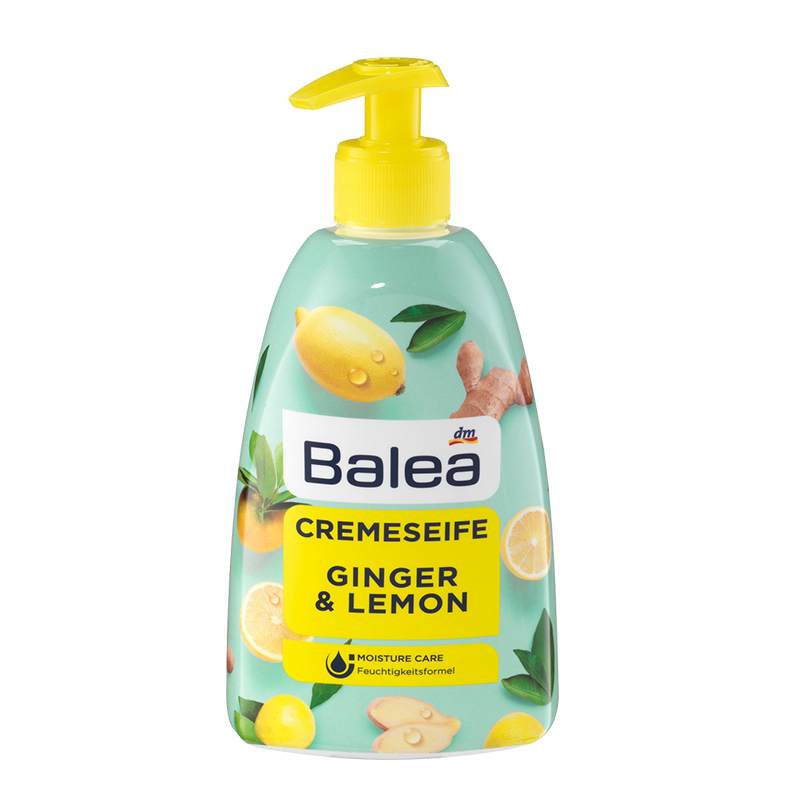 مایع دستشویی پمپی Balea CREME SEIFE GINGER & LMON