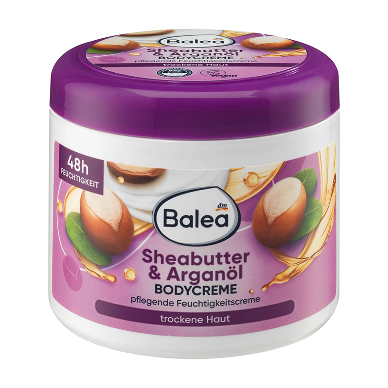 کرم بدن حاوی ارگان و کره شی  BALEA SHEABUTTER & ARGANOL 500ML