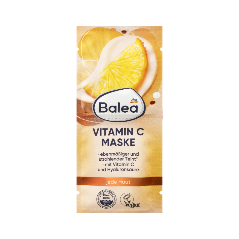 ماسک صورت ویتامین سی balea vitamin c maske