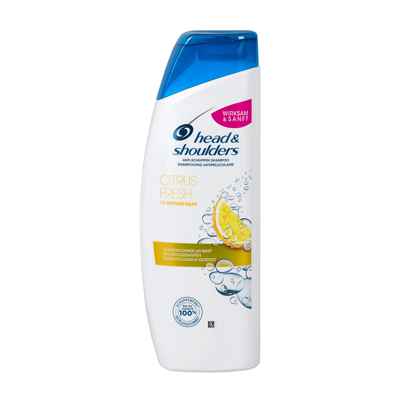 شامپو ضدشوره مخصوص موهای چرب با عصاره مرکبات head & shoulders citrus fresh