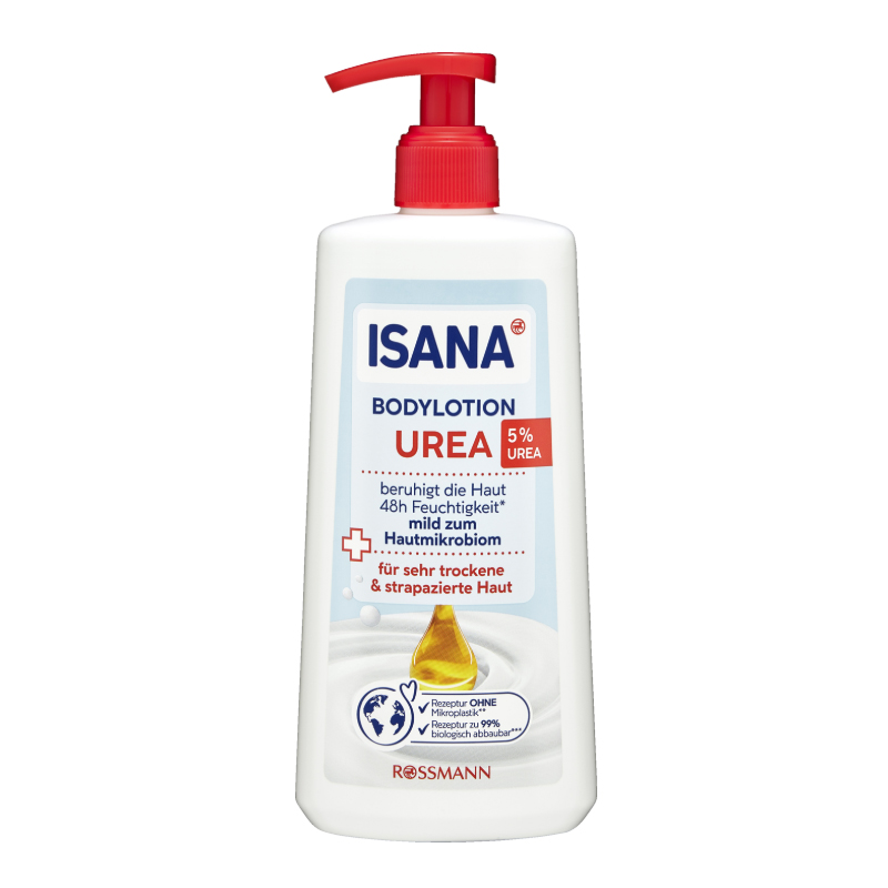 لوسیون بدن اوره isana bodylotio urea