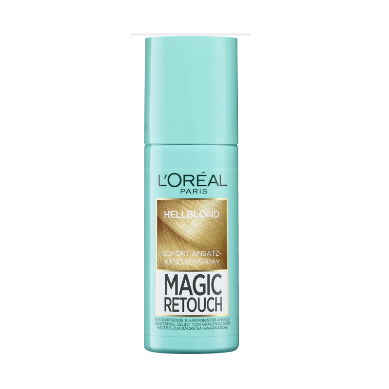 رنگ ریشه موبلوند روشن loreal  hell blond