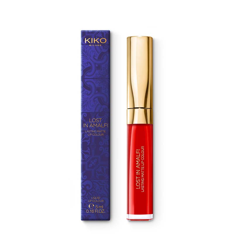 رژ لب مایع مات کیکو KIKO MILANO LOST IN AMALFI LASTING MATTE LIP COLOUR 06