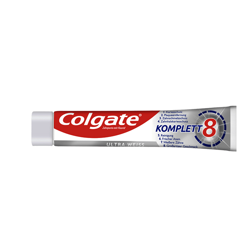 خمیر دندان سفید کننده ملایم برای مصرف روزانه Colgate ULTRA WEISS