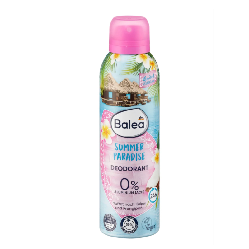 اسپری دئو دورانت با رایحه نارگیل  balea summer paradise