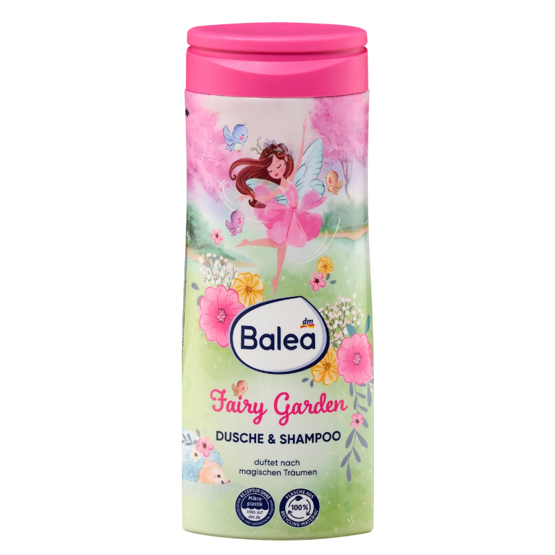 شامپو سر و بدن بچگانه BALEA FAIRY GARDEN DUSCH & SHAMPOO 300ML