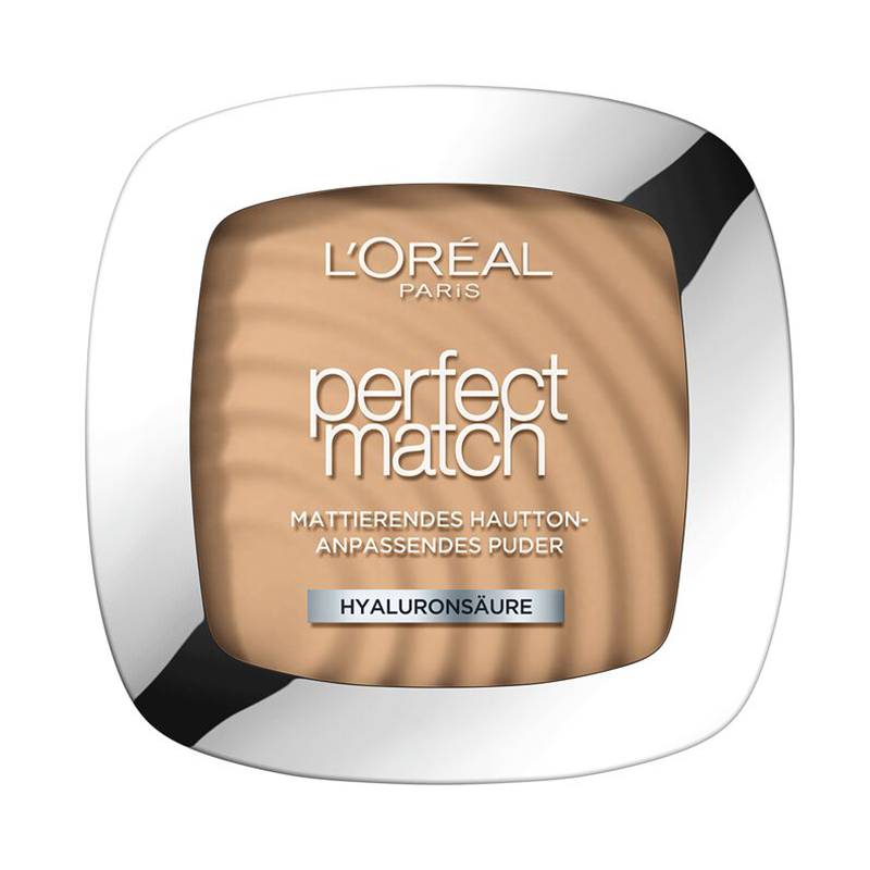 پنکیک با کاور بالا و مات حاوی هیالورونیک اسید LOREAL perfect match 3