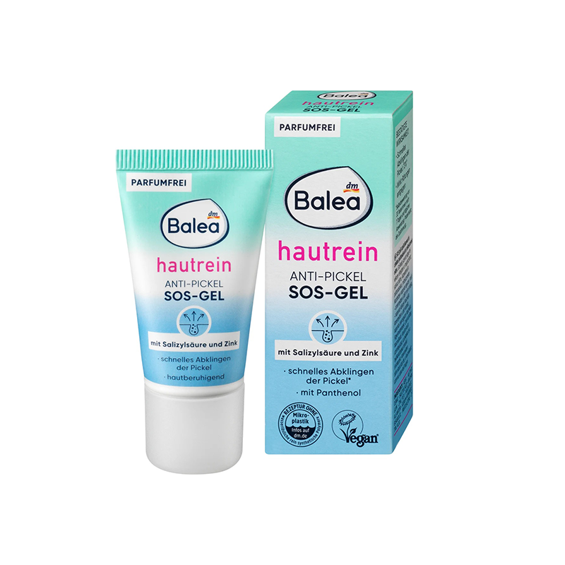 ژل ضد جوش فوری حاوی زینک و سالیسیلیک اسید  BALEA HAUTRAIN ANTIPICKLE SOS-GEL