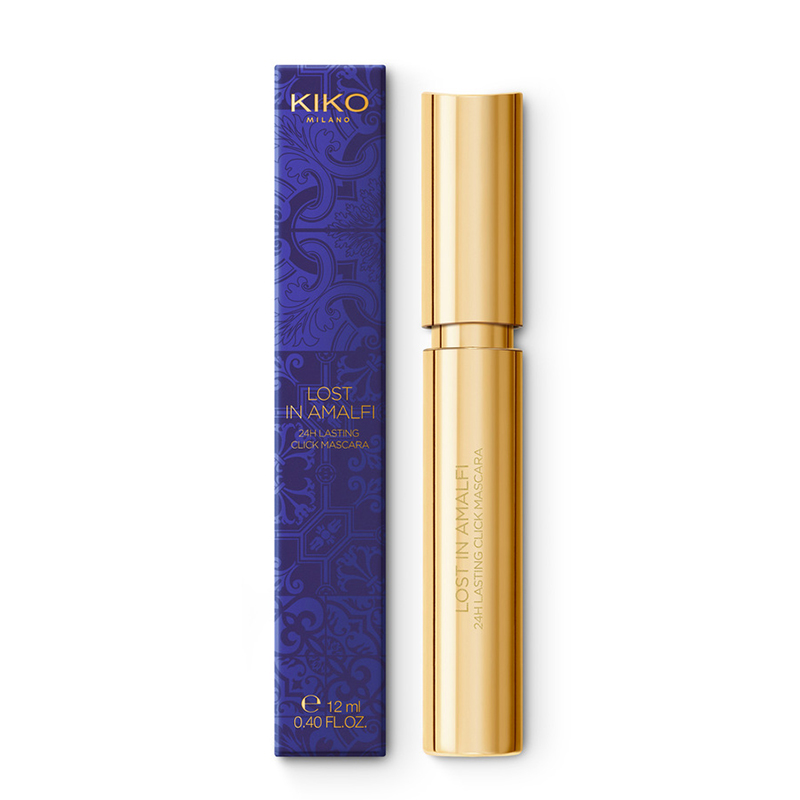 ریمل مدل کلیکی 24 ساعته kiko milano lost in amalfi 24 h lasting click mascara