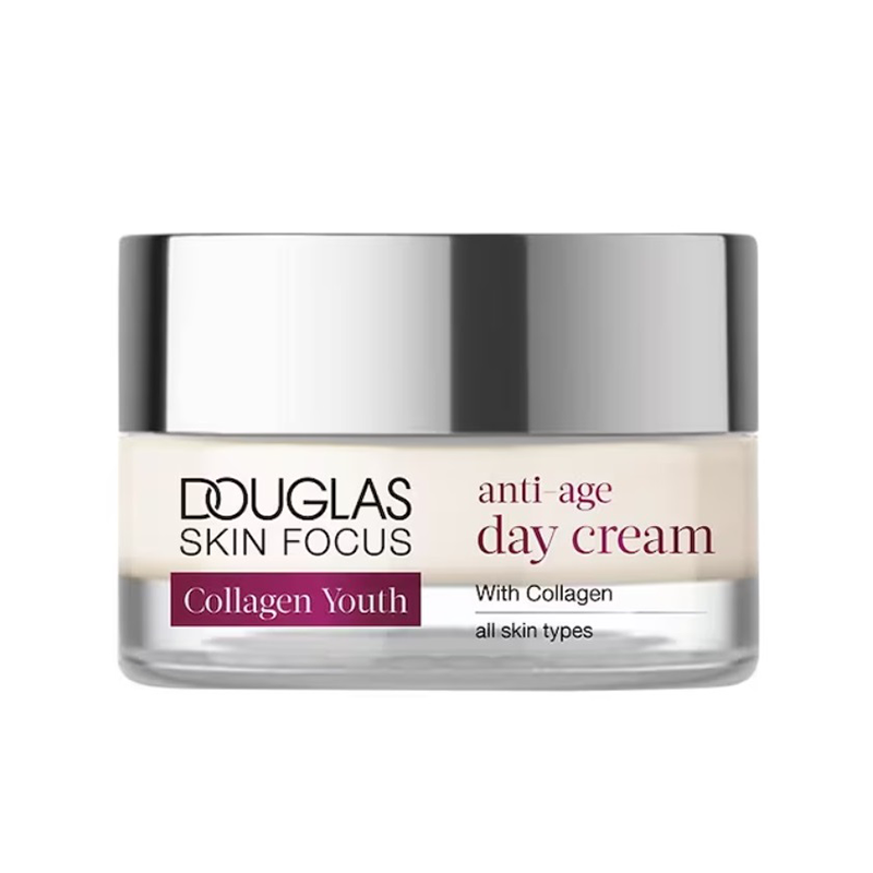 کرم شب ضد چروک حاوی کلاژن douglas collagen youth day cream 50ml