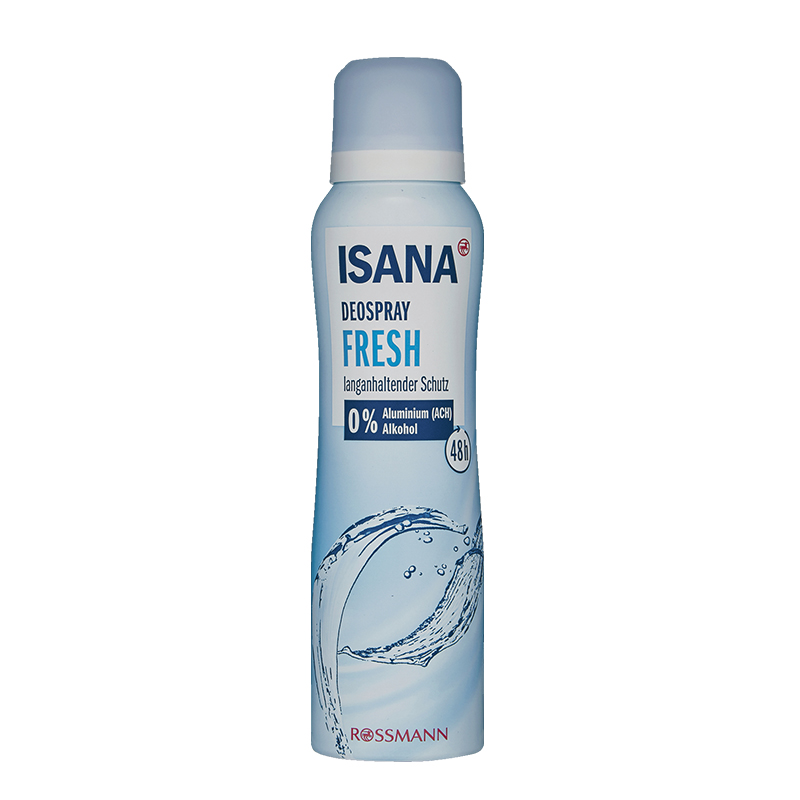 اسپری دئودورانت بانوان ISANA FRESH 24h